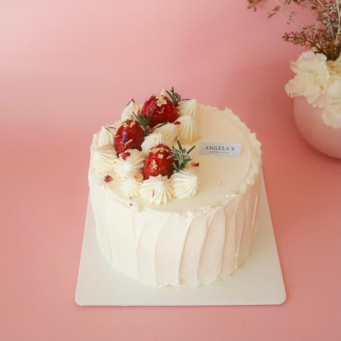 Lychee cake from Narayana Pastries