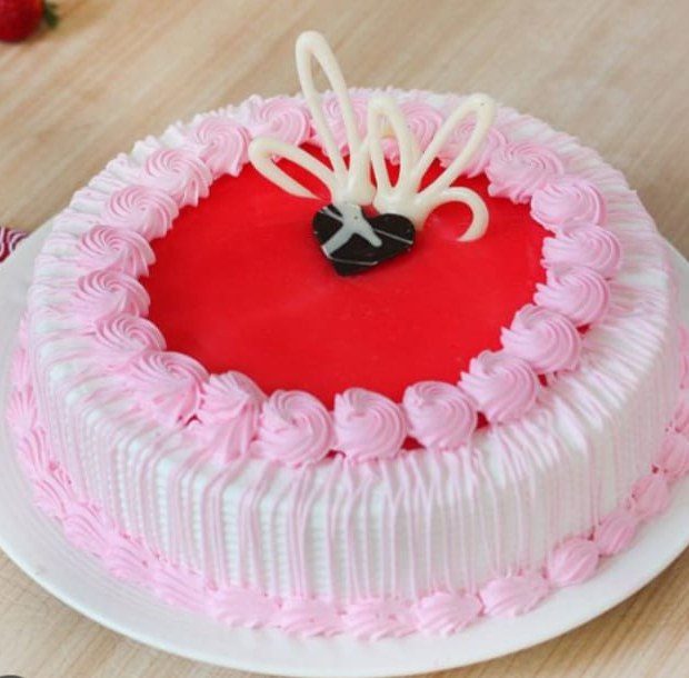 Strawberry Pastry cake from Narayana Pastries
